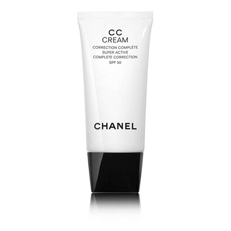 chanel cc cream correction complète super active spf 50|chanel tinted moisturizer spf 50.